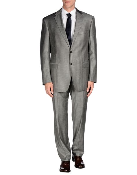 versace grey suit